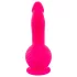 SMILE - vibrator s vakuumskom bazom i 2 motora - punjivi - rozi