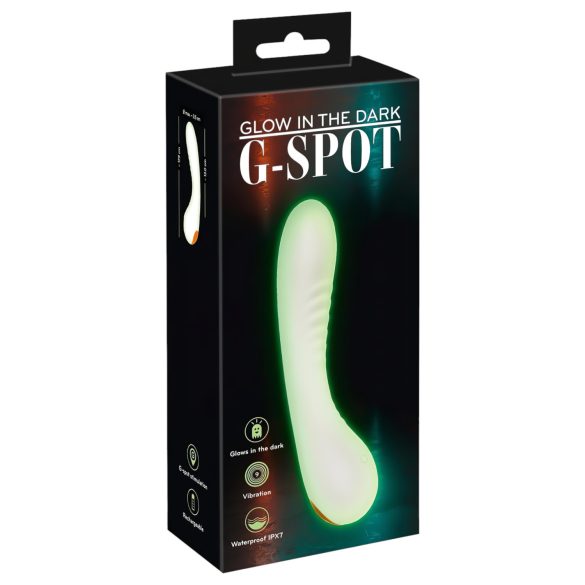 You2Toys Glow in the dark - G točka vibrator - svijetli u mraku - bijeli