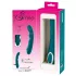 SMILE - G-točka vibrator s rotacijom - vodootporan, punjiv - zeleni
