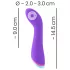 You2Toys bunt. - G-točka vibrator na punjenje, vodootporan, ljubičasti