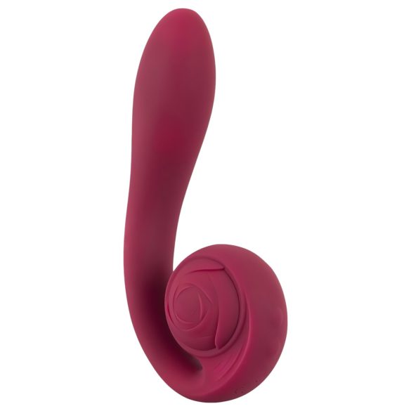 You2Toys Rosenrot - G točka vibrator na punjenje - vodootporan silikon crveni