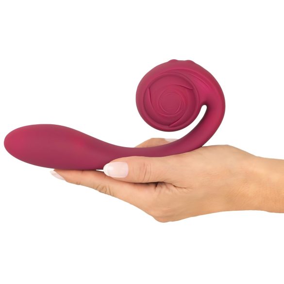 You2Toys Rosenrot - G točka vibrator na punjenje - vodootporan silikon crveni