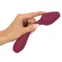 You2Toys Rosenrot - fleksibilni G-točka vibrator - silikon crveni