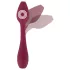 You2Toys Rosenrot - fleksibilni G-točka vibrator - silikon crveni