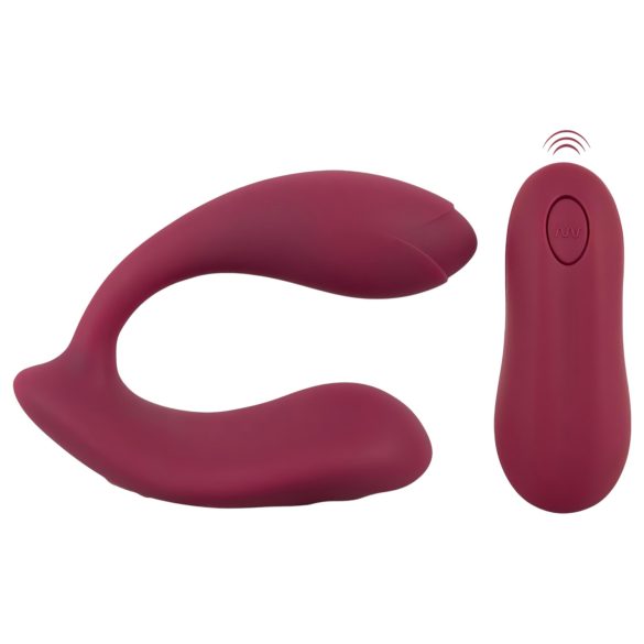You2Toys Rosenrot - bežični, punjivi vibrator na daljinski (crveni)