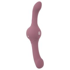   You2Toys - Dvostrani vibrator - Turbo Shaker - silikon, ljubičasti