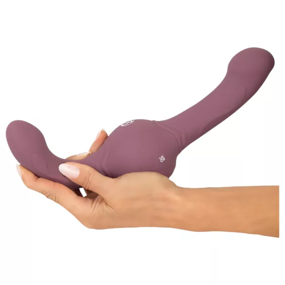 You2Toys - Dvostrani vibrator - Turbo Shaker - silikon, ljubičasti