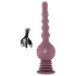 You2Toys - analni vibrator s drškom - silikon, ljubičasta