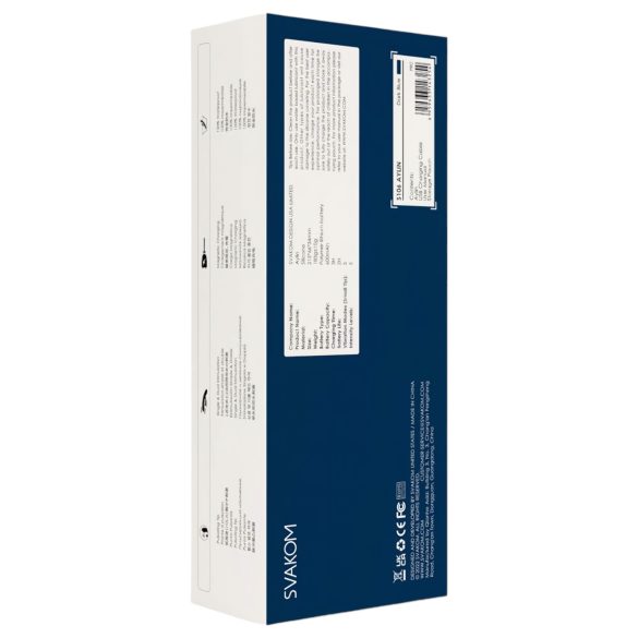 Svakom Aylin - vibrator s pulsirajućom stimulacijom klitorisa - plavi, punjivi