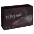VibePad 3 - vibrator za G-točku s daljinskim upravljačem - crni, punjivi