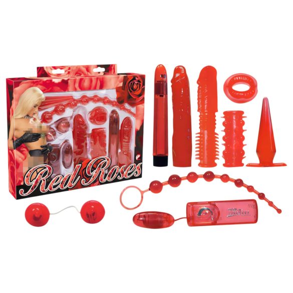 You2Toys - Crvene ruže - vibracijski set (9 dijelova)