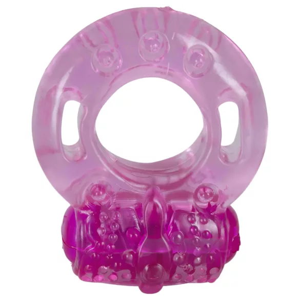 You2Toys - Jednokratni vibracijski prsten za penis (ružičasti)