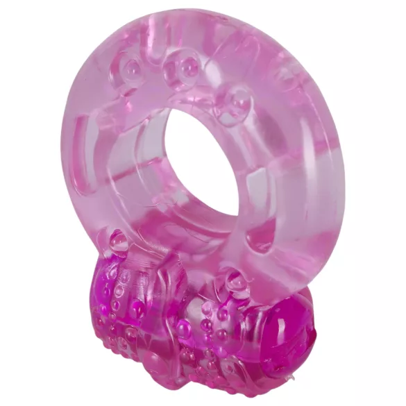 You2Toys - Jednokratni vibracijski prsten za penis (ružičasti)