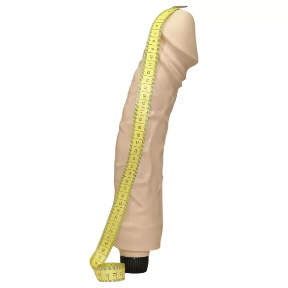 You2Toys - Veliki vibrator - realistični oblik - bež