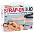You2Toys - Dupli strap-on vibrator - prirodna boja