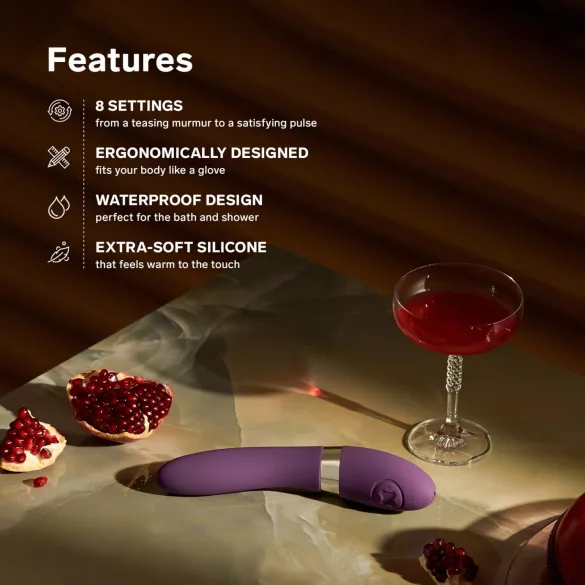 LELO Elise 2 - luksuzni vibrator - ljubičasta