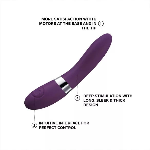 LELO Elise 2 - luksuzni vibrator - ljubičasta
