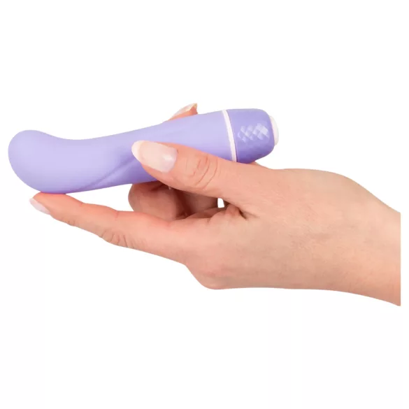 SMILE - Mini G točkasti vibrator - kompaktan - silikon/ljubičasta
