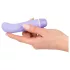 SMILE - Mini G točkasti vibrator - kompaktan - silikon/ljubičasta