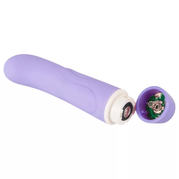 SMILE - Mini G točkasti vibrator - kompaktan - silikon/ljubičasta