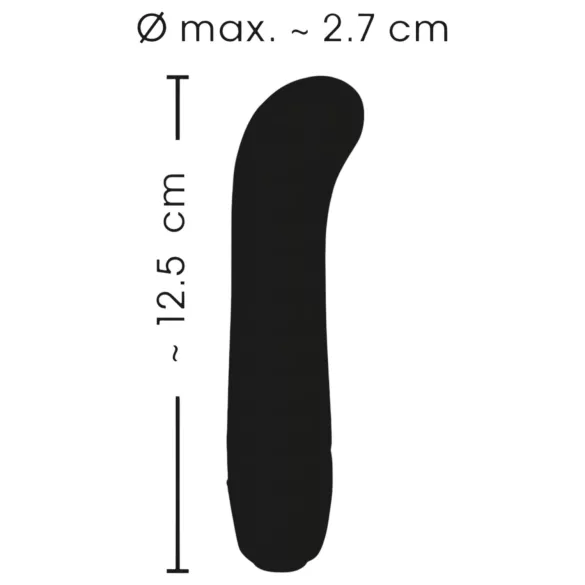 SMILE - Mini G točkasti vibrator - kompaktan - silikon/ljubičasta