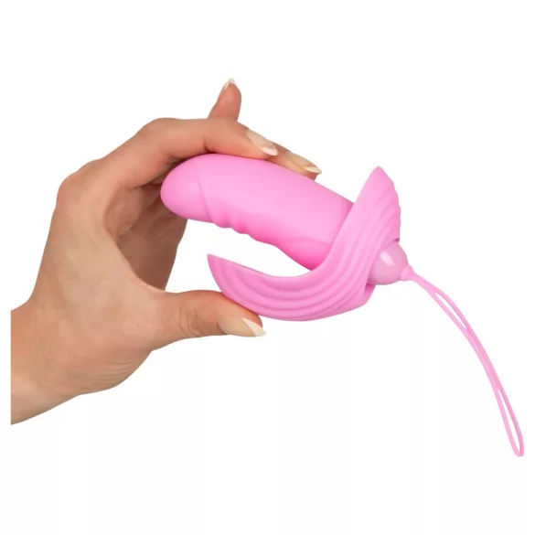 SMILE Shelly - vibrator u obliku školjke s daljinskim upravljačem - ružičasti