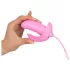 SMILE Shelly - vibrator u obliku školjke s daljinskim upravljačem - ružičasti