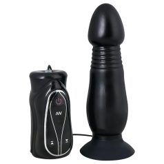 You2Toys - Analni vibrator s tjeranjem - crni