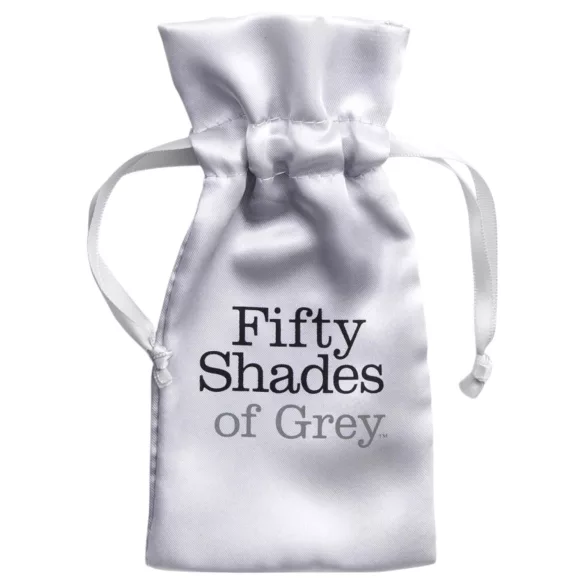 Fifty Shades of Grey - vibrirajući prsten za penis - crna