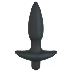 Black Velvets - analni plug s vibratorom - mali