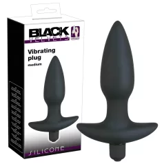 Black Velvets - analni vibrator plug - srednja veličina