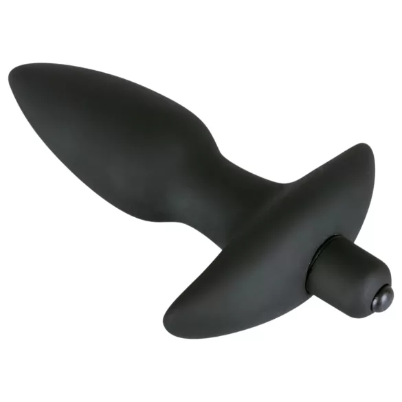 Black Velvets - analni vibrator plug - srednja veličina