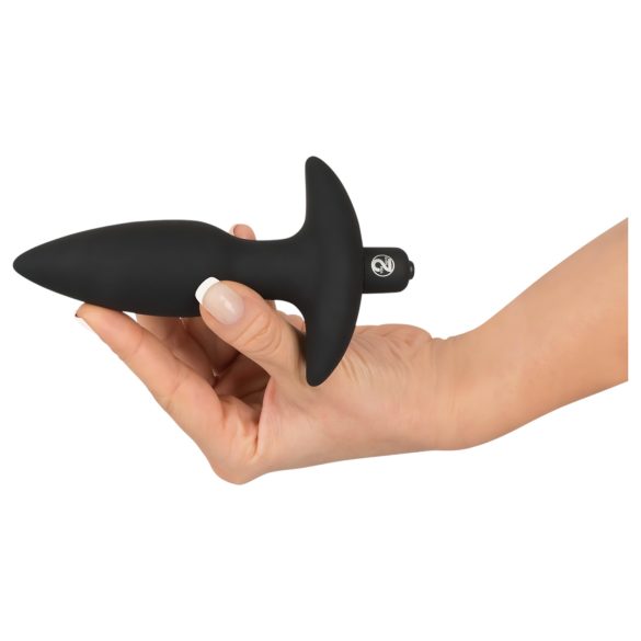 Black Velvets - analni vibrator plug - srednja veličina