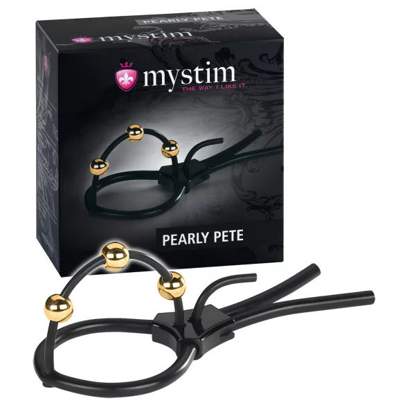 mystim Pearly Pete - elektro stimulacija za penis
