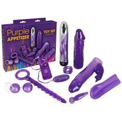 You2Toys - vibratorski set - 9 dijelova - ljubičasta