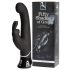 Siva nijansa - vibrator s klitoralnim nastavkom (USB punjenje)