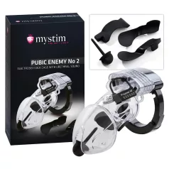 mystim Pubic Enemy No 2 - elektro penisna kavez