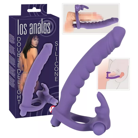 You2Toys - Analni vibrator 3u1 - ljubičasta