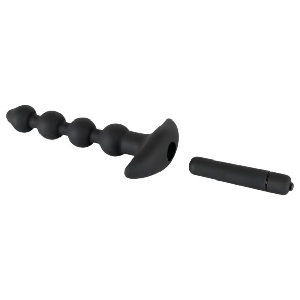 Black Velvets - analni vibrator set - 4 dijela