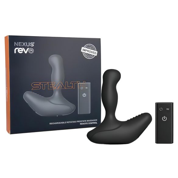 Nexus Revo Stealth - vibrator za prostatu s rotacijom i daljinskim upravljačem