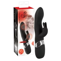SMILE Blacky - Vibrator s 2 motora na USB - crni