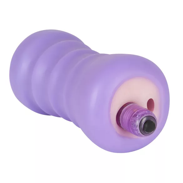 You2Toys - masturbator vagina s vibracijom - prirodna boja/ljubičasta