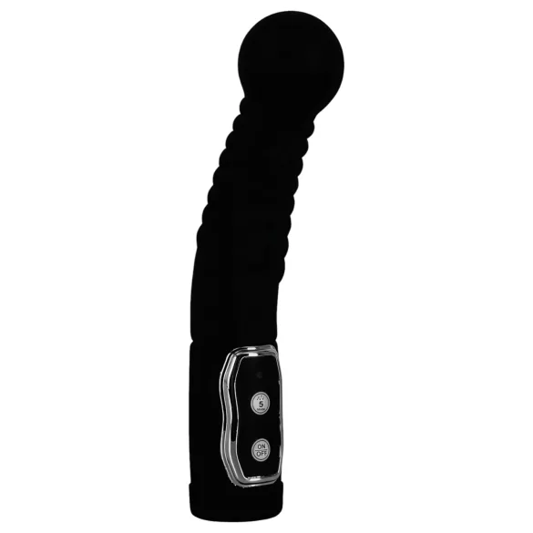 You2Toys - masažer prostate - rotirajući vibrator za prostatu - crni