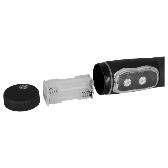 You2Toys - masažer prostate - rotirajući vibrator za prostatu - crni