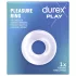 Durex Pleasure Ring - penisni prsten - prozirni