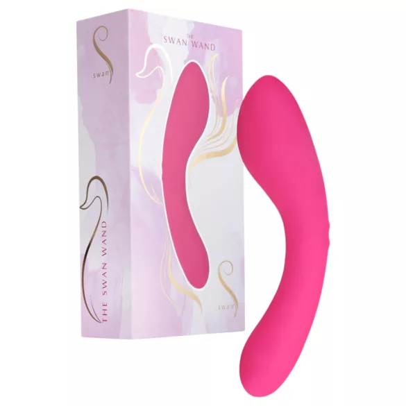 The Swan Wand - masažer vibrator na baterije - roza