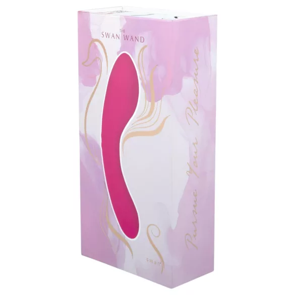 The Swan Wand - masažer vibrator na baterije - roza