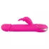 Vibe Couture - Rabbit vibrator s lupanjem - zečji, ružičasti