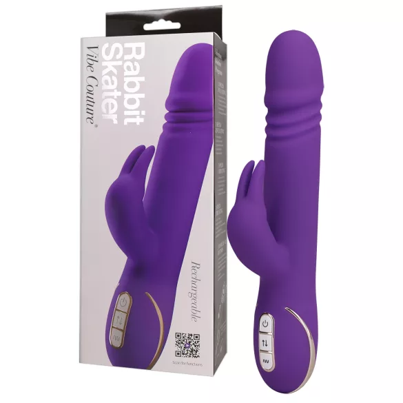 Vibe Couture Rabbit Skater - Rabbit vibrator s funkcijom thrustanja