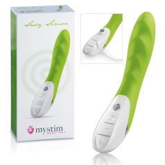 mystim Sassy Simon - Vibrator s 2 motora - zeleni